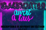 Un « blackminton » ouvert à tous au profit du Téléthon samedi 7 décembre !